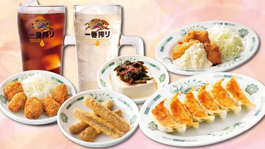 日高屋の餃子が3/27リニューアル　新作つまみとWハイボール祭