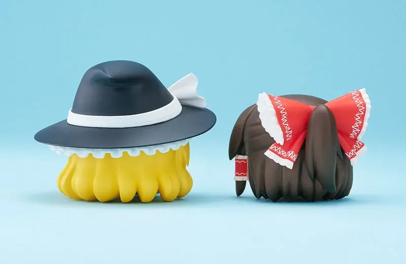 『東方Project』より、「ゆっくり霊夢」「ゆっくり魔理沙」が2体セットでねんどろいどもあシリーズに登場。あみあみにて予約受付中。 画像 4