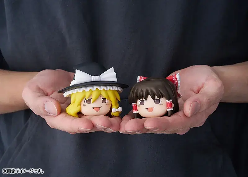 『東方Project』より、「ゆっくり霊夢」「ゆっくり魔理沙」が2体セットでねんどろいどもあシリーズに登場。あみあみにて予約受付中。 画像 7