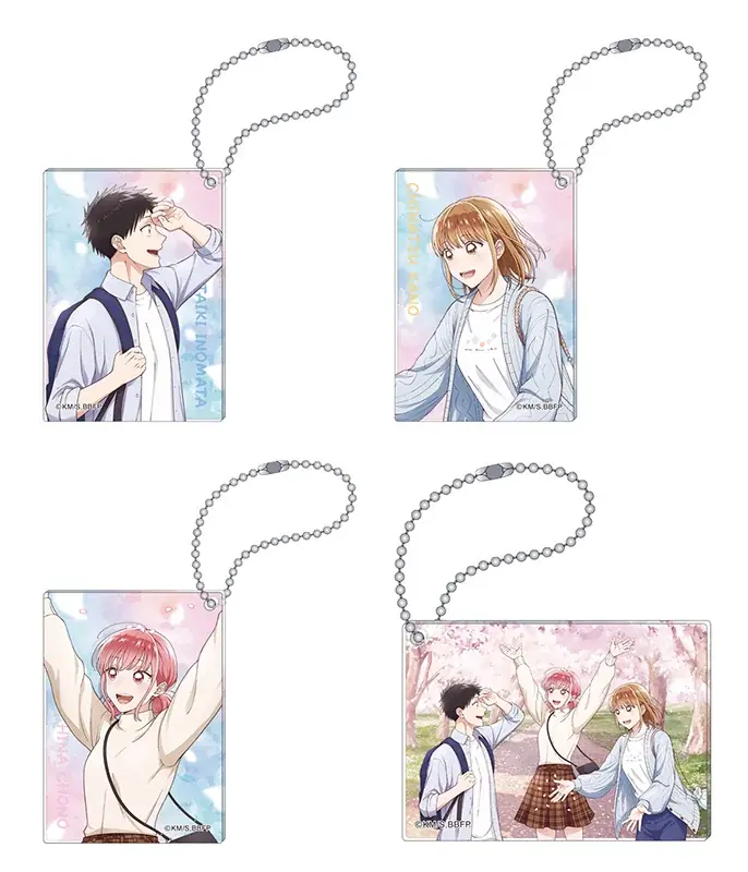 TVアニメ「アオのハコ」より、季節をテーマにしたシリーズ第1弾の新商品が2月28日発売！　「春色」の新規描き下ろしイラストが登場♪　アニメイトでは、特典がもらえるフェアを同日より開催!! 画像 2