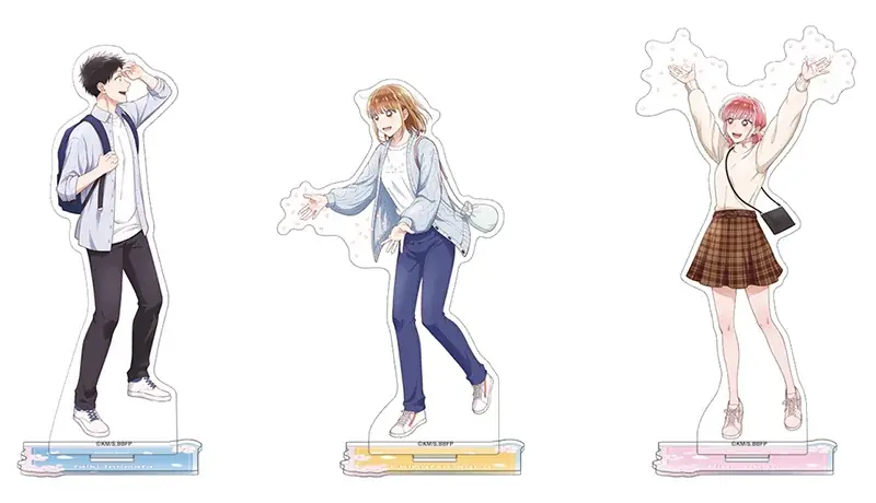 TVアニメ「アオのハコ」より、季節をテーマにしたシリーズ第1弾の新商品が2月28日発売！　「春色」の新規描き下ろしイラストが登場♪　アニメイトでは、特典がもらえるフェアを同日より開催!! 画像 5