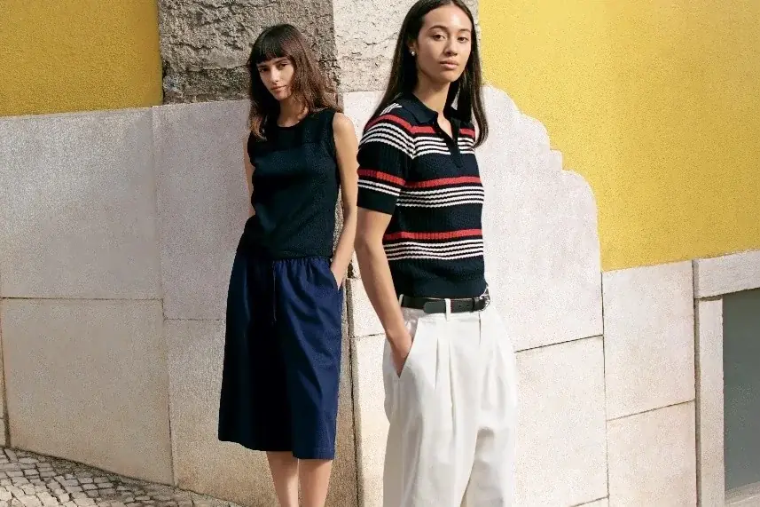 シンプルさとフレンチスタイルが調和したワードローブ　UNIQLO and COMPTOIR DES COTONNIERS　2026年春夏コレクション　2026年3月13日（金）発売 画像 2