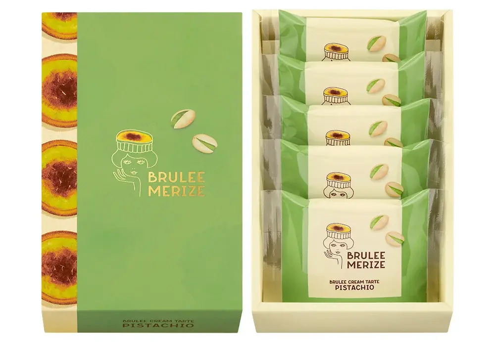 【春夏限定】東京駅で2年連続1位の『ブリュレクリームタルト』から“ピスタチオ味”が新登場！季節味も入った春ギフトも＜ブリュレメリゼ＞ 画像 4
