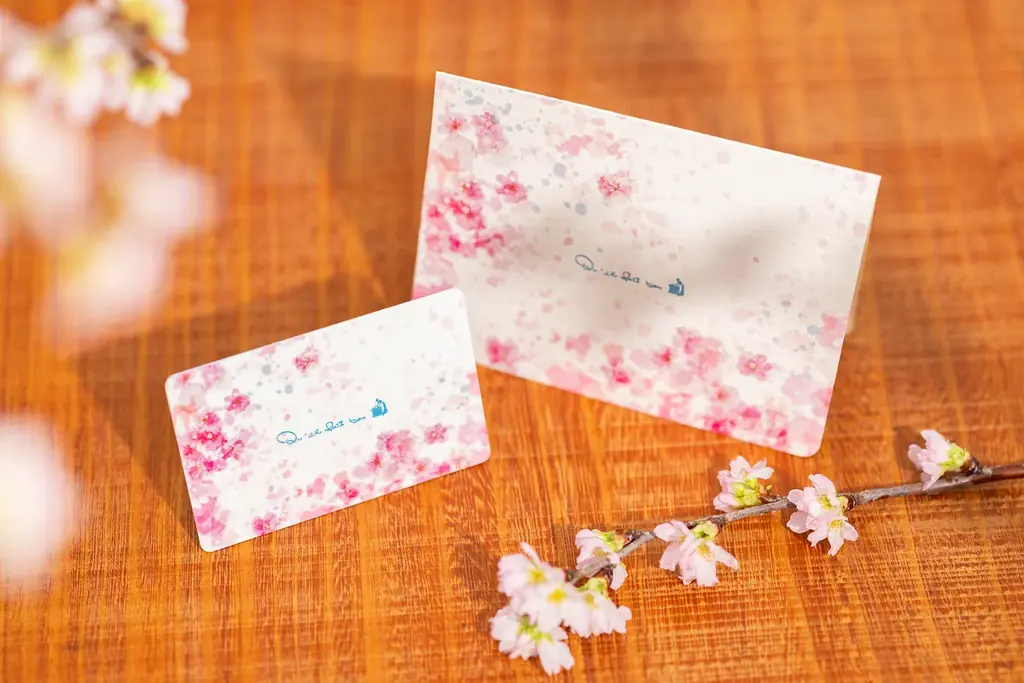 3月2日発売：キル フェ ボン桜デザインギフトカード全店＆通販で