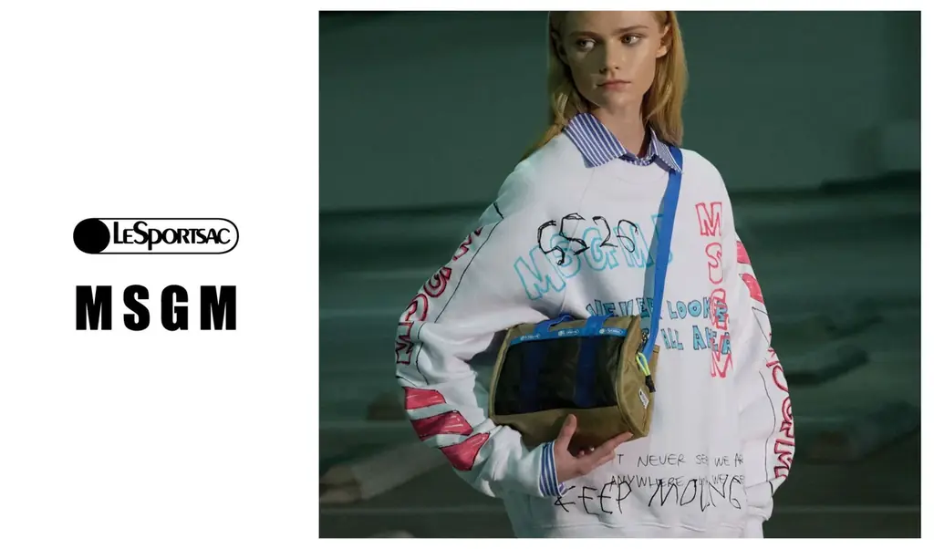 3月4日発売 レスポートサック×MSGM 初コラボ全20点