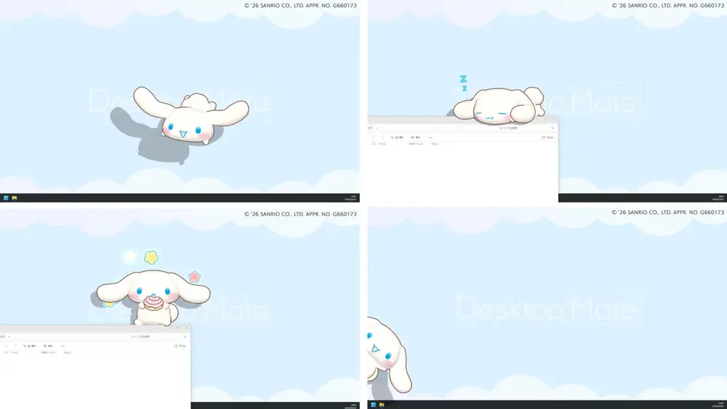 Desktop Mate サンリオキャラクターズ DLC 3月5日同時リリース決定！ 画像 10