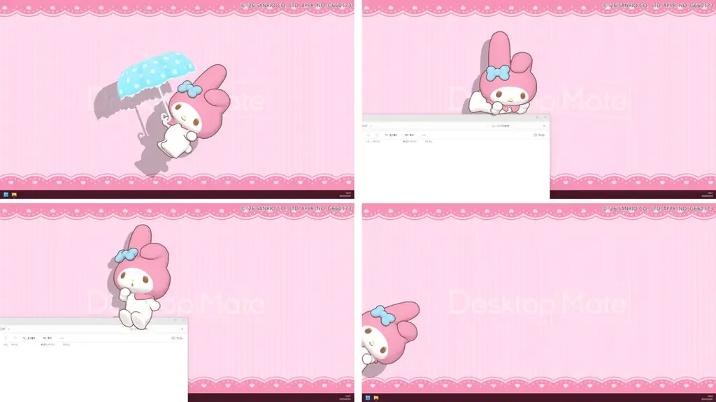 Desktop Mate サンリオキャラクターズ DLC 3月5日同時リリース決定！ 画像 16
