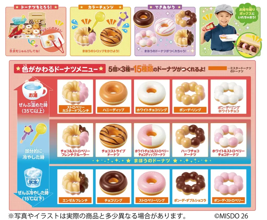2026年はかえちゃOh!!シリーズ10周年ミスタードーナツコラボ商品が新登場 画像 4
