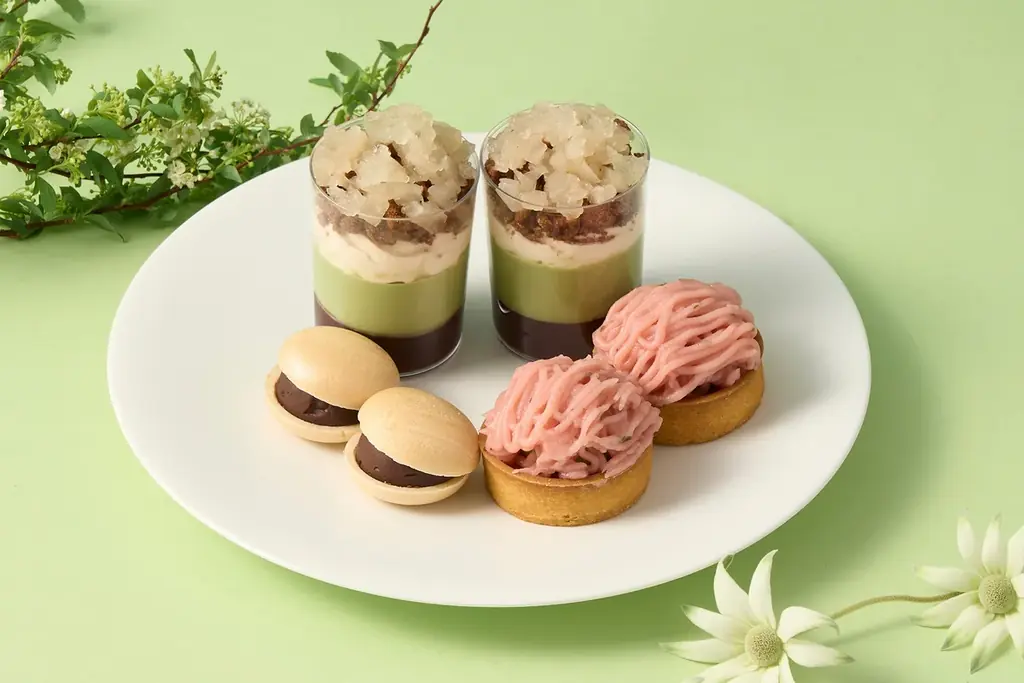 Minimalより、新緑の季節を彩る「和×チョコレート」アフタヌーンティーが登場。自分好みに仕立てる手包みフルーツ大福や、抹茶や甘納豆など和素材とカカオが織りなす、ここだけの限定メニュー 画像 7