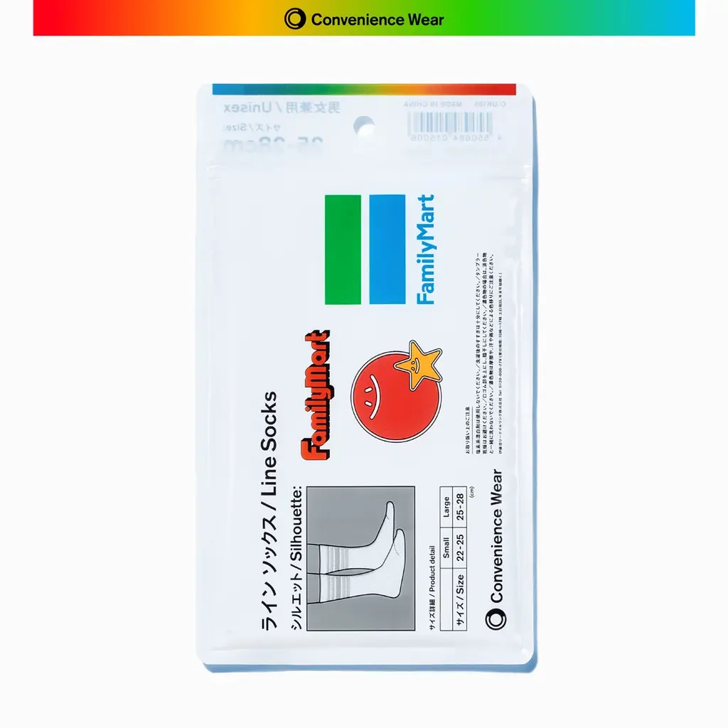 おかげさまで5周年！コンビニで服を買う文化を創造し続ける「コンビニエンスウェア」2026年春夏の新作が続々登場！～創立45周年を記念したソックスとハンカチを発売！～ 画像 4