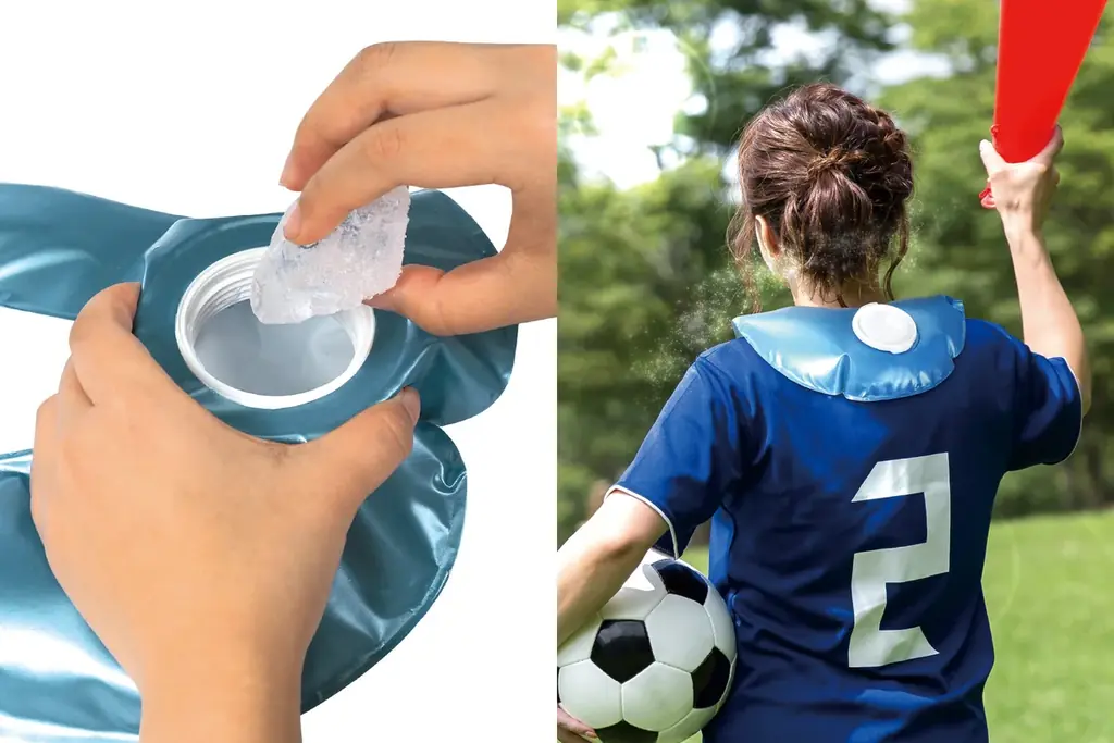 「夏マフラー？」で猛暑対策！手ぶらが嬉しい「首掛けタイプ」で夏フェス＆レジャーを快適に楽しもう！ 画像 5