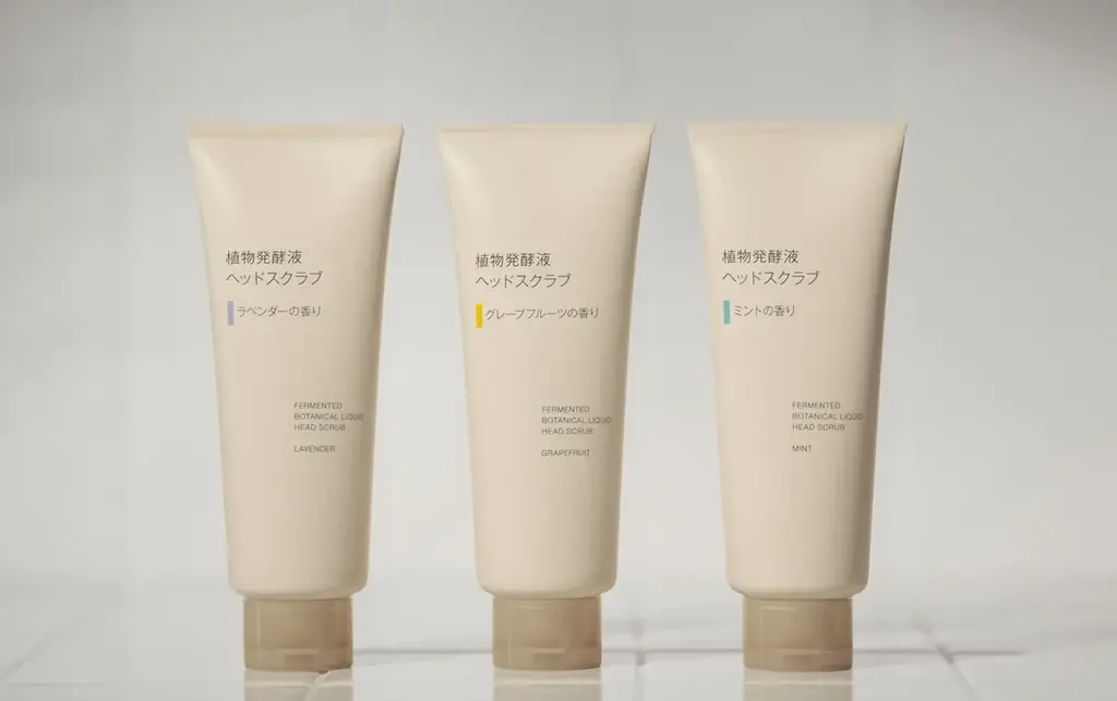 無印良品の植物発酵液ヘッドスクラブが3月4日発売