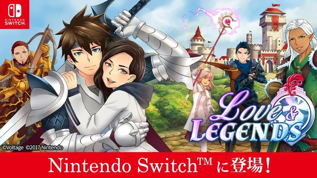 ボルテージ・サンフランシスコスタジオ発 海外向け英語版作品「Love and Legends」2月26日（木）よりNintendo Switch™で配信開始！ 画像 1