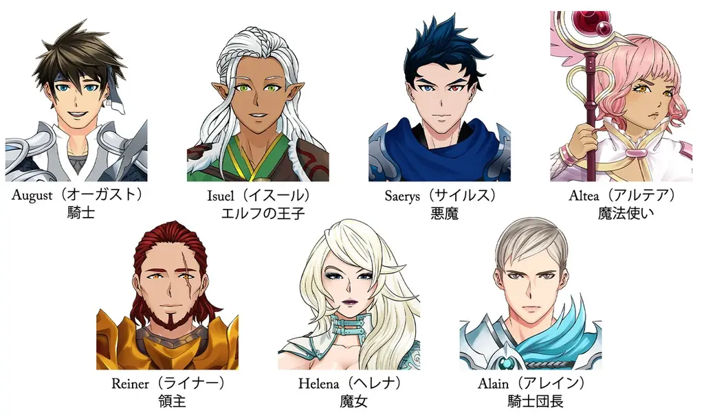 ボルテージ・サンフランシスコスタジオ発 海外向け英語版作品「Love and Legends」2月26日（木）よりNintendo Switch™で配信開始！ 画像 5