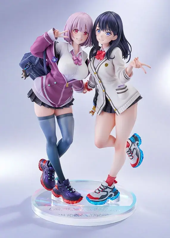 『SSSS.GRIDMAN』より、「宝多六花＆新条アカネ」がフィギュアで登場。トリダモノ氏による描き下ろしイラストを立体化。 画像 5