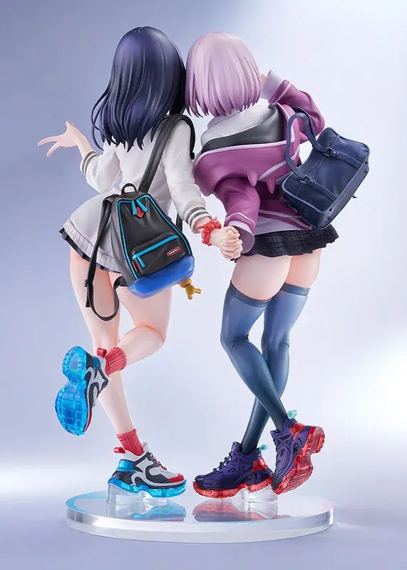 『SSSS.GRIDMAN』より、「宝多六花＆新条アカネ」がフィギュアで登場。トリダモノ氏による描き下ろしイラストを立体化。 画像 6