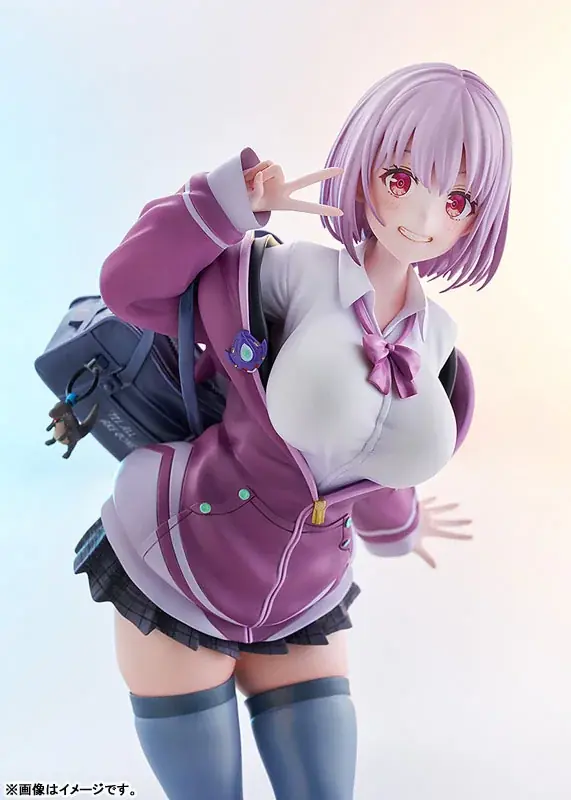 『SSSS.GRIDMAN』より、「宝多六花＆新条アカネ」がフィギュアで登場。トリダモノ氏による描き下ろしイラストを立体化。 画像 9