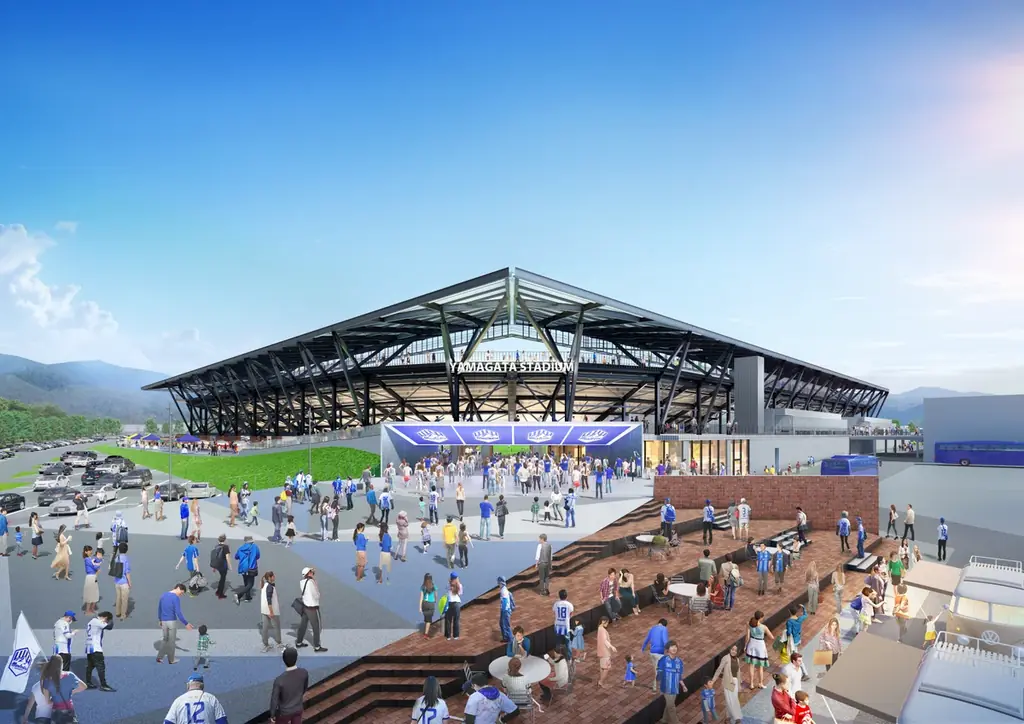 2028年8月開業予定　モンテディオ山形の新スタジアム構想