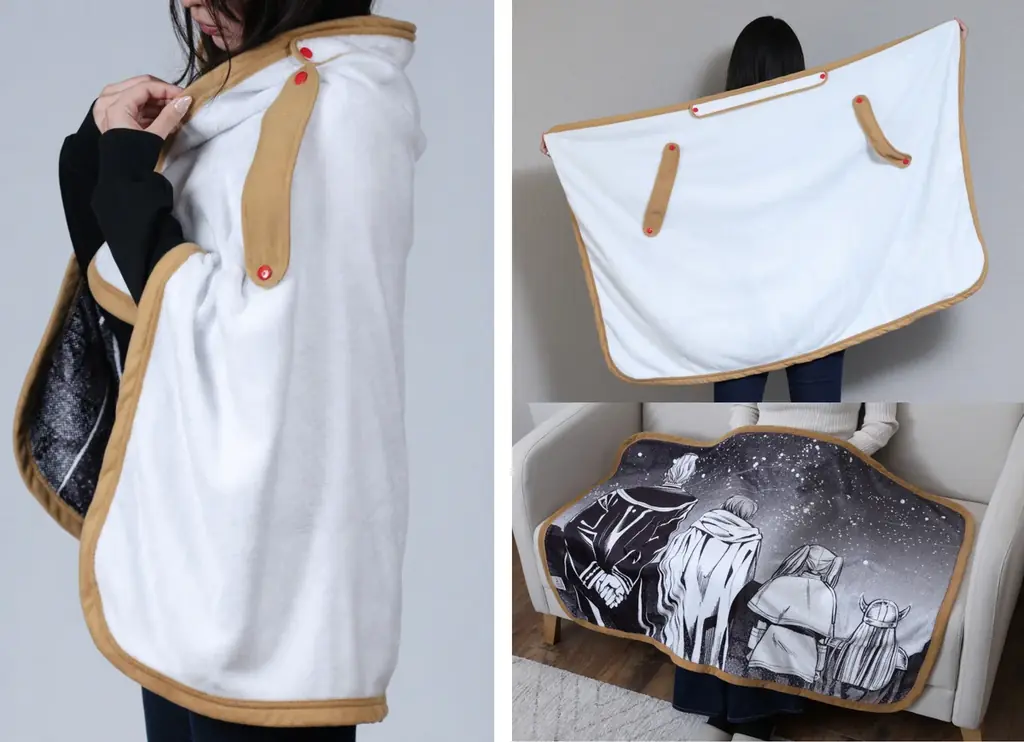 『葬送のフリーレン』の2WAYブランケット　2月27日(金) に先行発売！ 画像 3