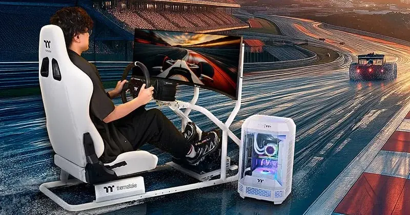 Thermaltake社製、レーシングシミュレーターを構築可能なコックピット「GR300」シリーズおよびオプションを発表 画像 2
