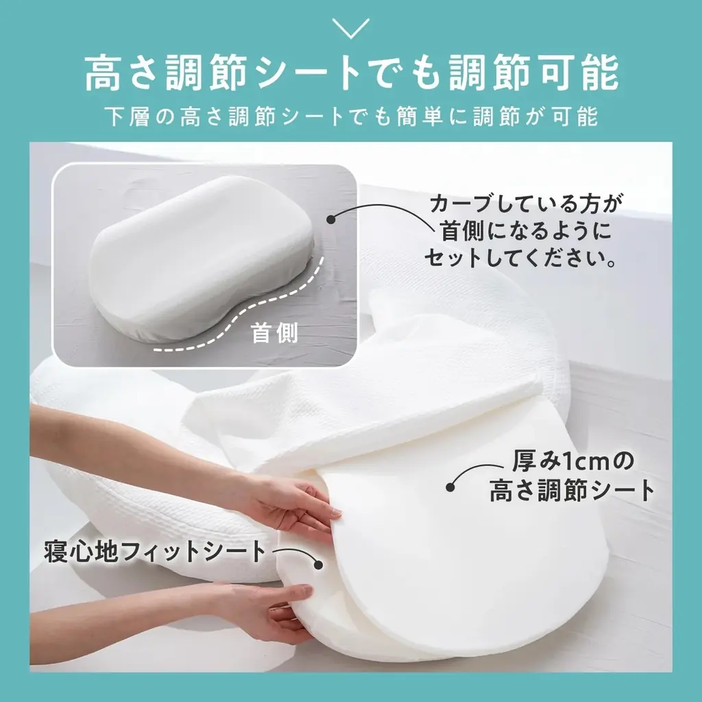 【3/3限定 対象者全員プレゼント】抱き枕一体型まくら「HUG NEGU」楽天市場で枕購入者全員に、専用ピローケースをプレゼント ｜3/4〜”20％OFFクーポン配布”楽天スーパーSALE 画像 7