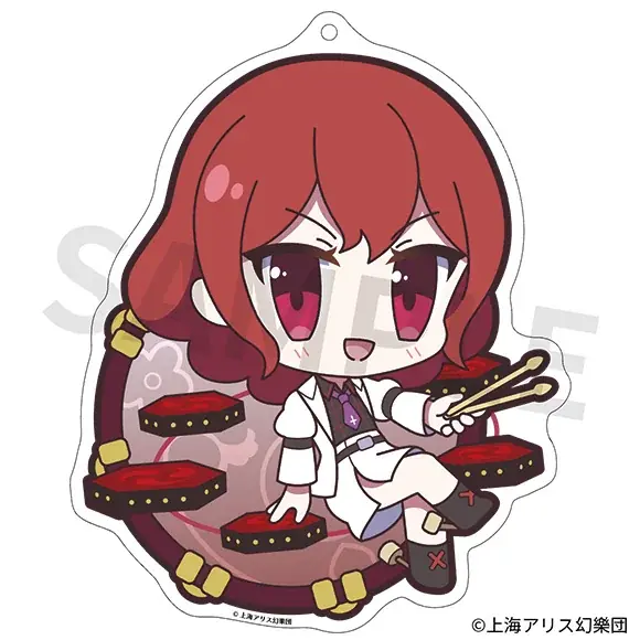 【アキバホビー】東方Project「ゆるっとアクリルキーホルダー」「キャラクターアクリルスタンド」他新作を発売！アキバホビー通販他にて受注開始！ 画像 6