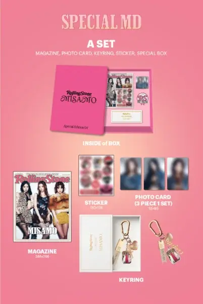 Rolling Stone Korea SPECIAL EDITION「MISAMO」 画像 3