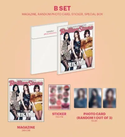 Rolling Stone Korea SPECIAL EDITION「MISAMO」 画像 4