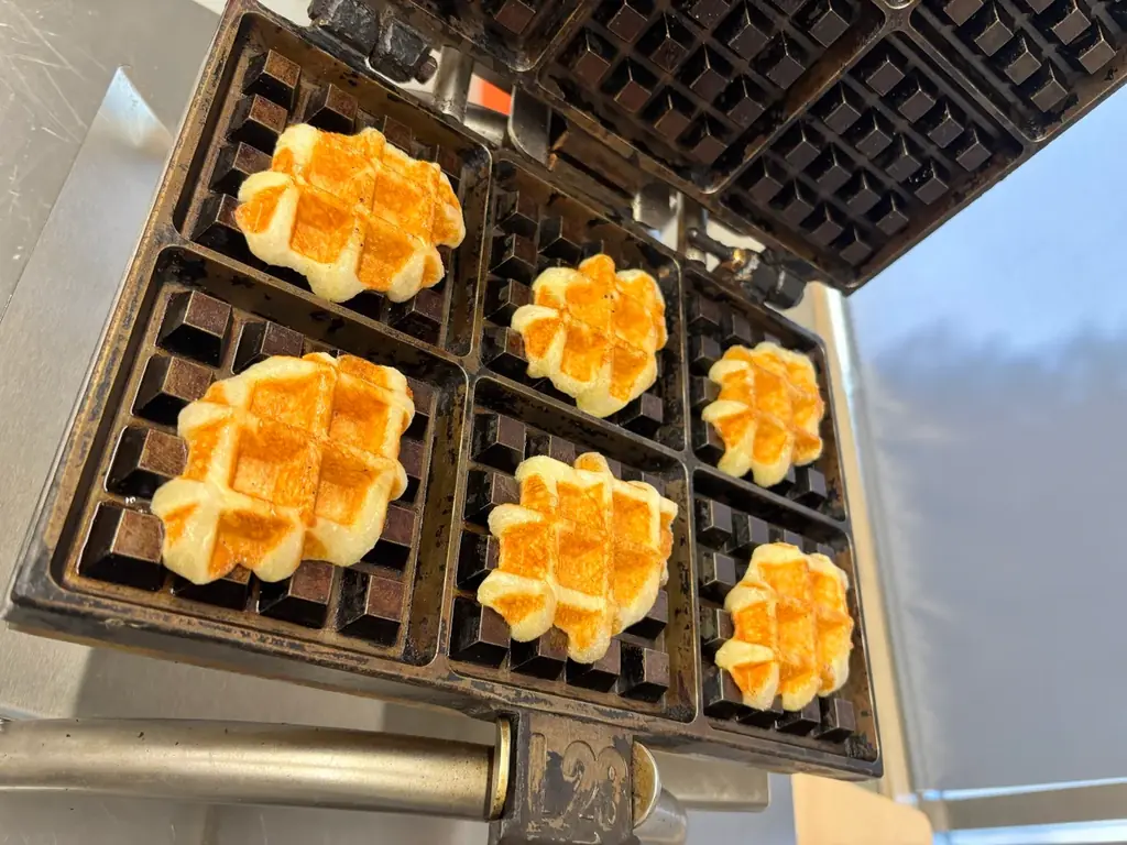 【HASHLE(ハッシュル)】『ミニクロッフル』(クロワッサン×ワッフル)が3月1日(日)から期間限定で登場 画像 2