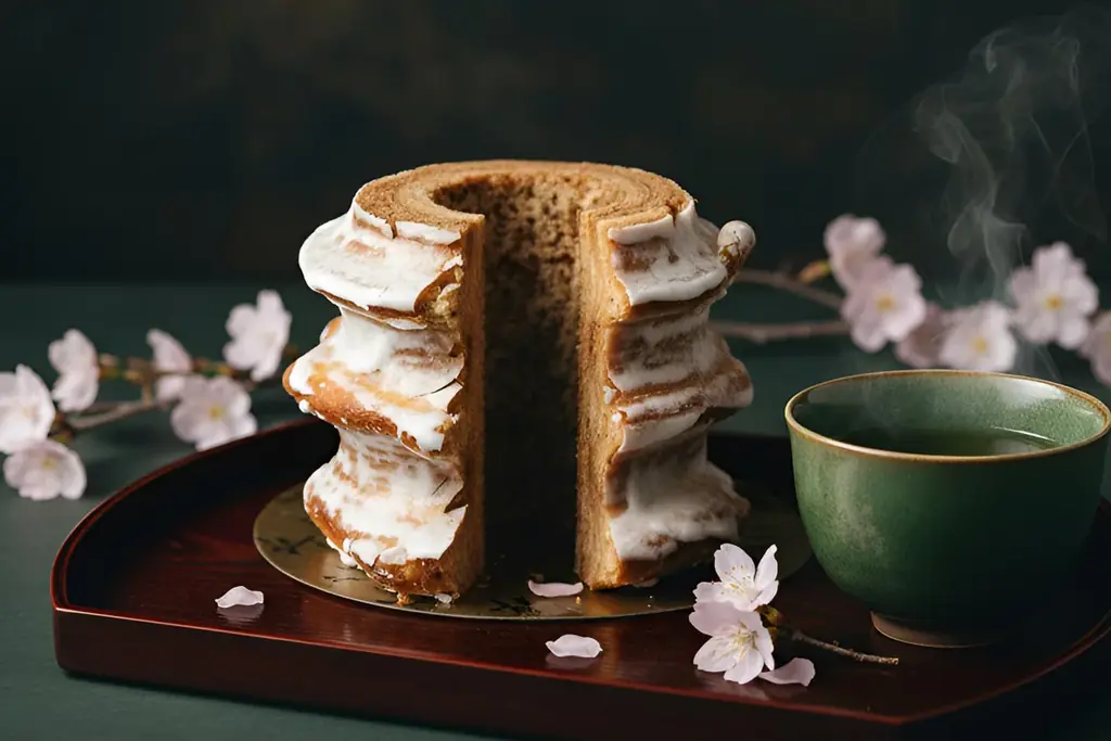 【春限定】アルプスの“山脈バウム”が桜の樹に。外サクッ中もちの絶品グルテンフリー「桜の樹ブレヴァン」2/28登場 画像 11