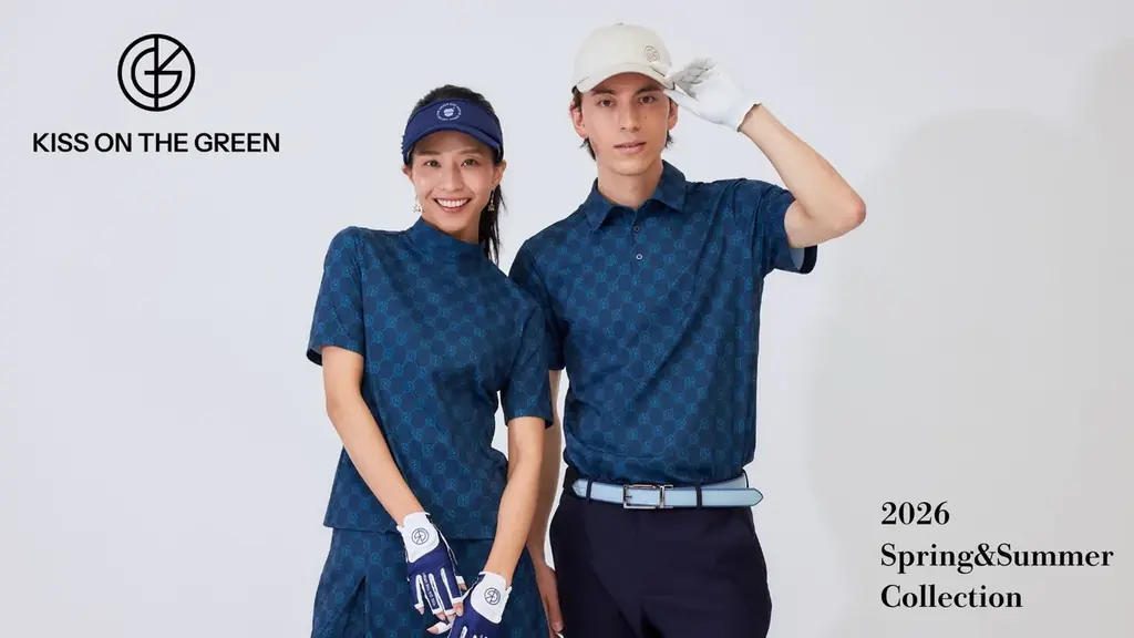 レディースゴルフウェア「KISS ON THE GREEN」、ブランドリニューアル&メンズラインを加えた2026SSを発表 画像 1