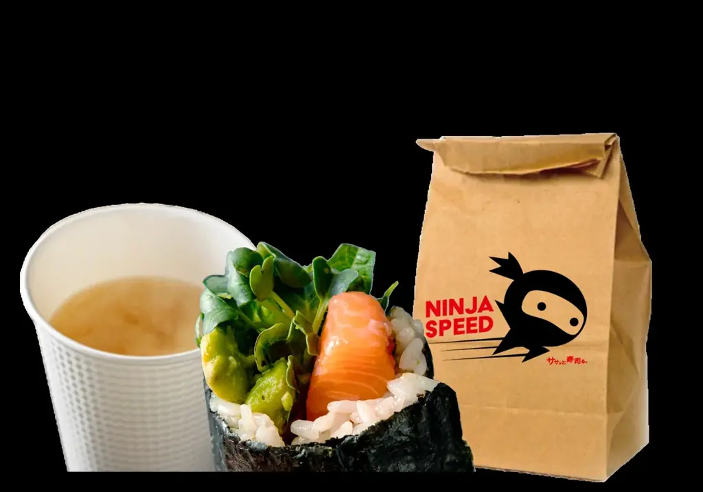 巻き寿司ファストフード「NINJA SPEED™」が自治体連携第3弾！　岐阜県美濃市のブランド米を全メニューに 画像 2