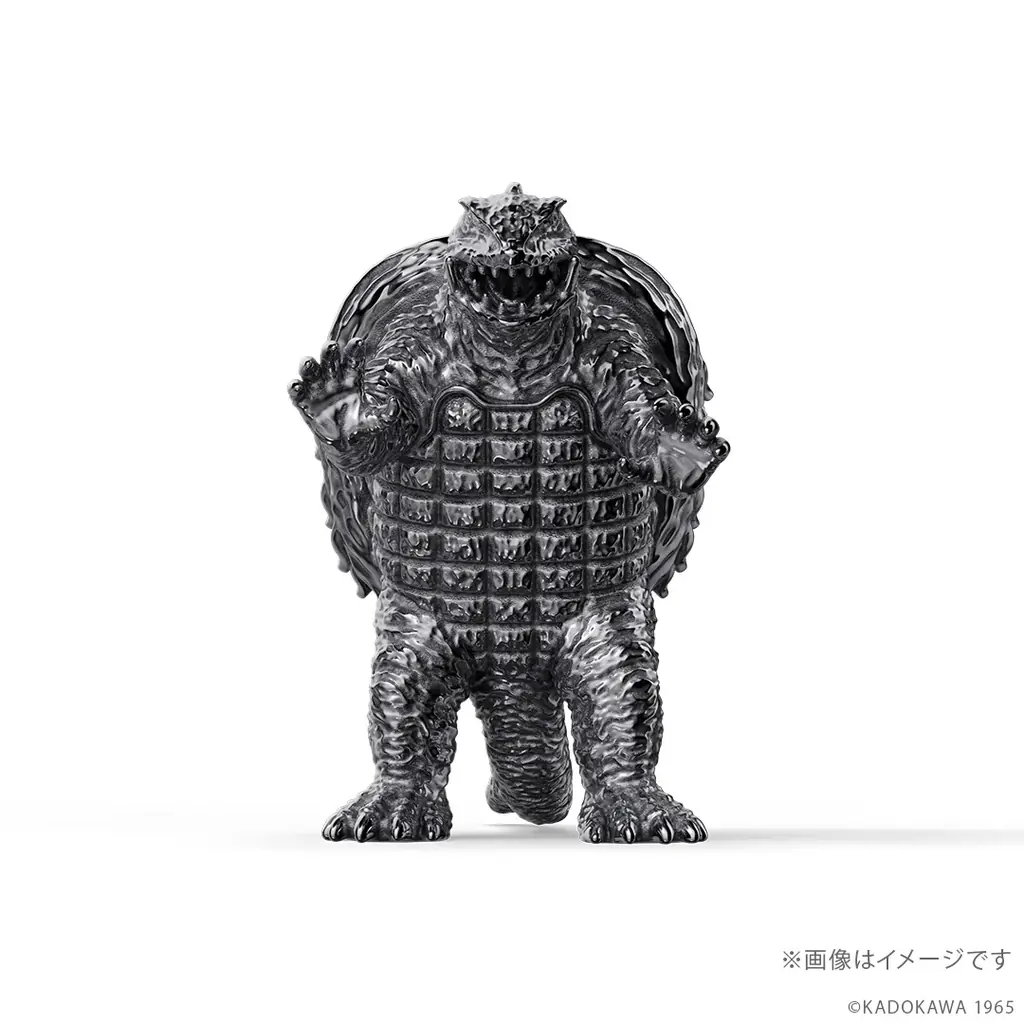 数量限定「ガメラ」フィギュア。鋭い牙や、力強い手足、重厚な甲羅、しなやかに伸びる尻尾など細部にまでこだわり表現 画像 10