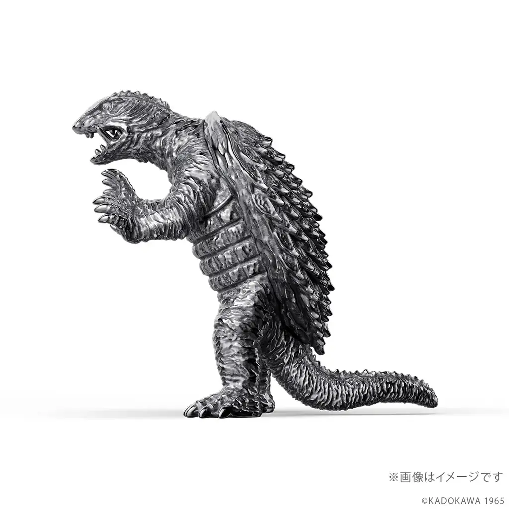 数量限定「ガメラ」フィギュア。鋭い牙や、力強い手足、重厚な甲羅、しなやかに伸びる尻尾など細部にまでこだわり表現 画像 13