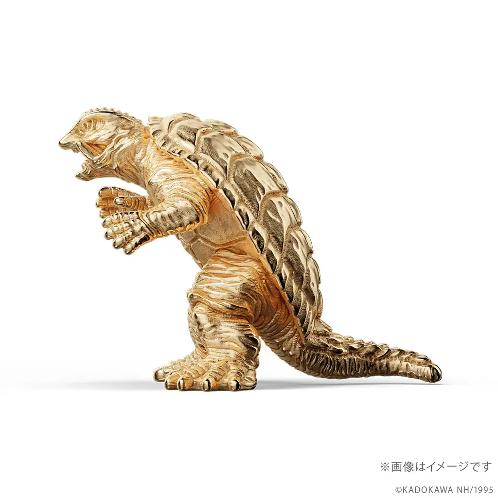 数量限定「ガメラ」フィギュア。鋭い牙や、力強い手足、重厚な甲羅、しなやかに伸びる尻尾など細部にまでこだわり表現 画像 20