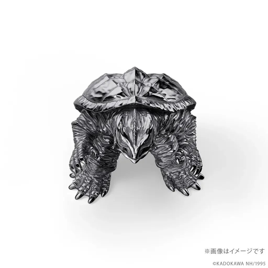 数量限定「ガメラ」フィギュア。鋭い牙や、力強い手足、重厚な甲羅、しなやかに伸びる尻尾など細部にまでこだわり表現 画像 28