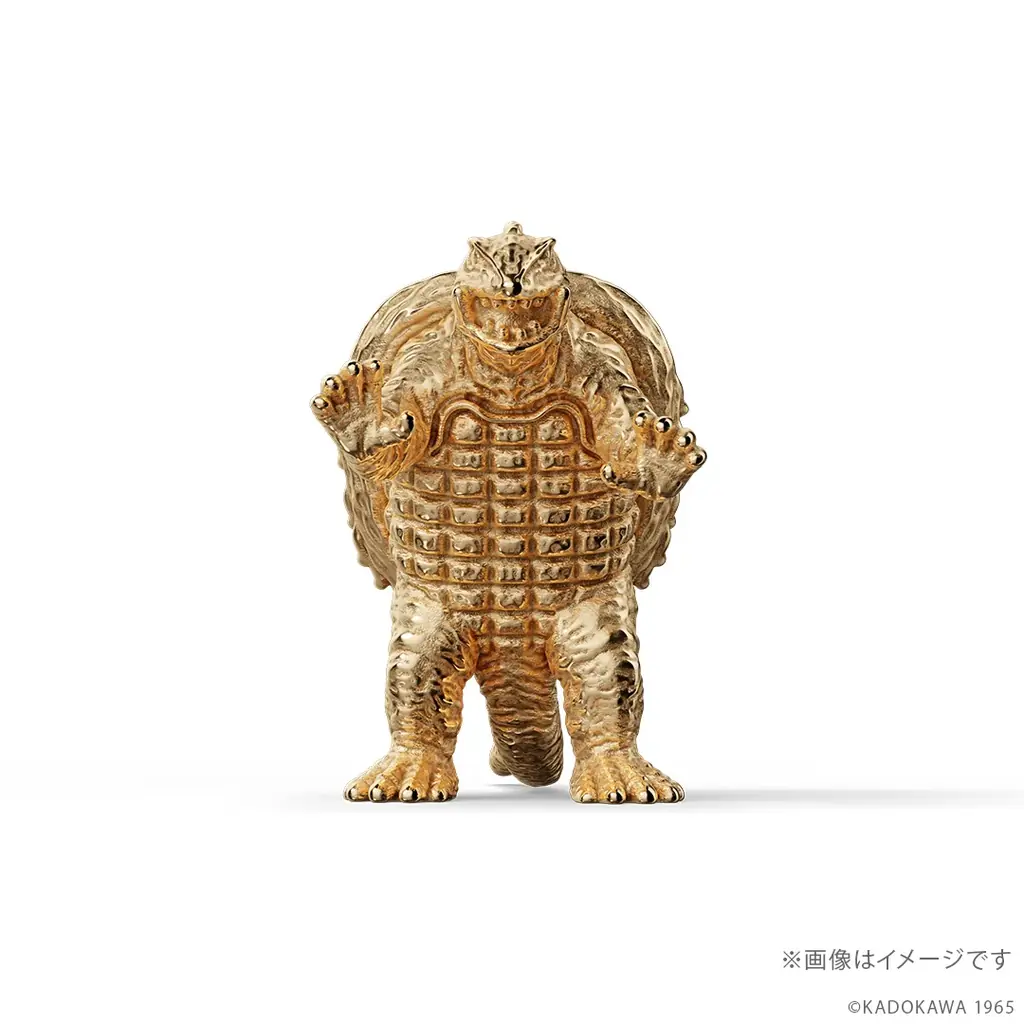 数量限定「ガメラ」フィギュア。鋭い牙や、力強い手足、重厚な甲羅、しなやかに伸びる尻尾など細部にまでこだわり表現 画像 3