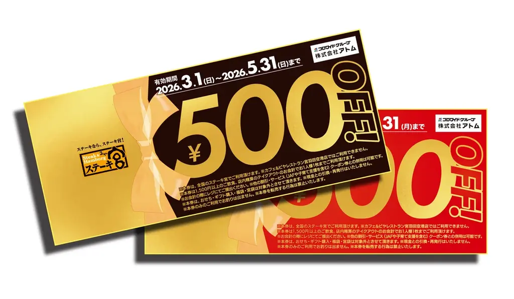 【累計約5万個販売】大人気の宮袋が登場！5,000円分クーポン券と宮のたれ500g 1本のセットが3,300円 画像 2