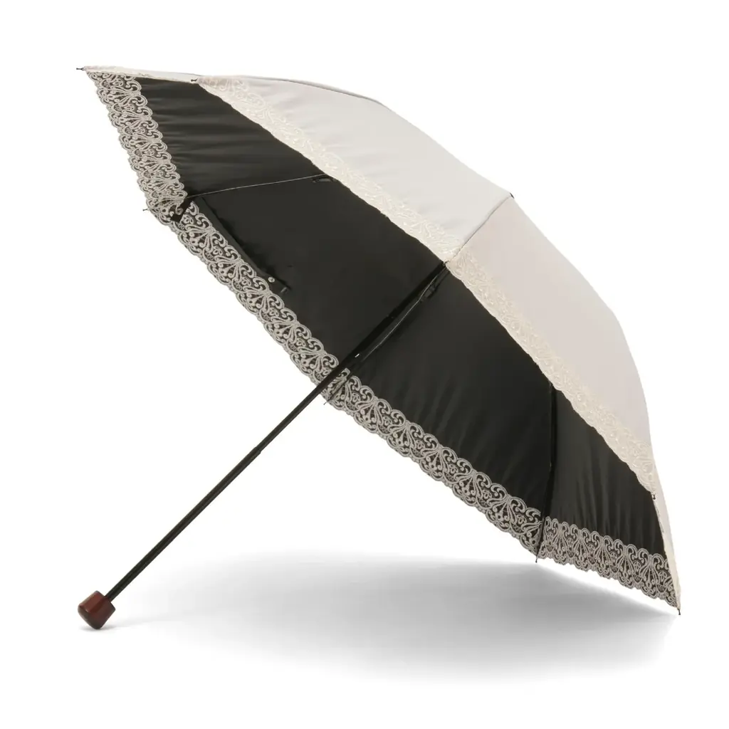 【2026年新作アイテム】トンボ洋傘前原光榮商店が東レサマーシールドに高級刺繍を施した全天候型（オールウェザー）の晴雨兼用・一級遮光傘を3月2日に発売。携えるだけで夏の装いをクラスアップします。 画像 14