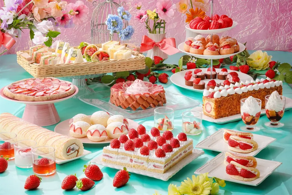 3月1日スタート　ニューオータニ幕張いちごビュッフェ増席