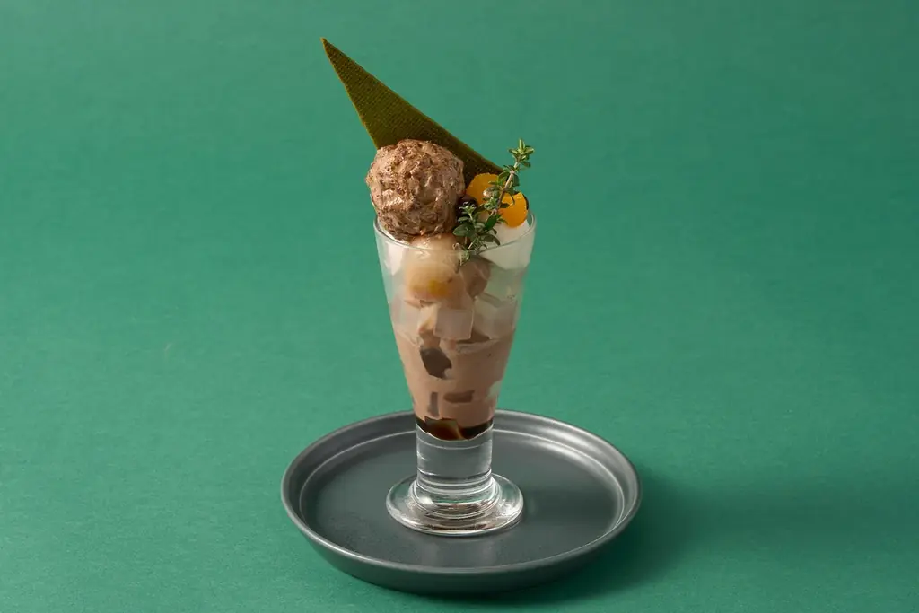 新緑の季節に、“和”を味わうここだけの贅沢なカカオ体験を。Minimal麻布台ヒルズに、日本の美意識が息づく和のチョコレートコース登場。 画像 3