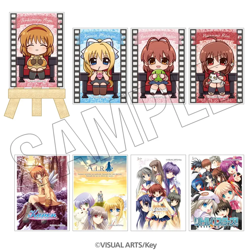 「Key」ブランドのゲーム作品4作の描き起こしイラストを使用したオリジナルグッズが発売！ 画像 4