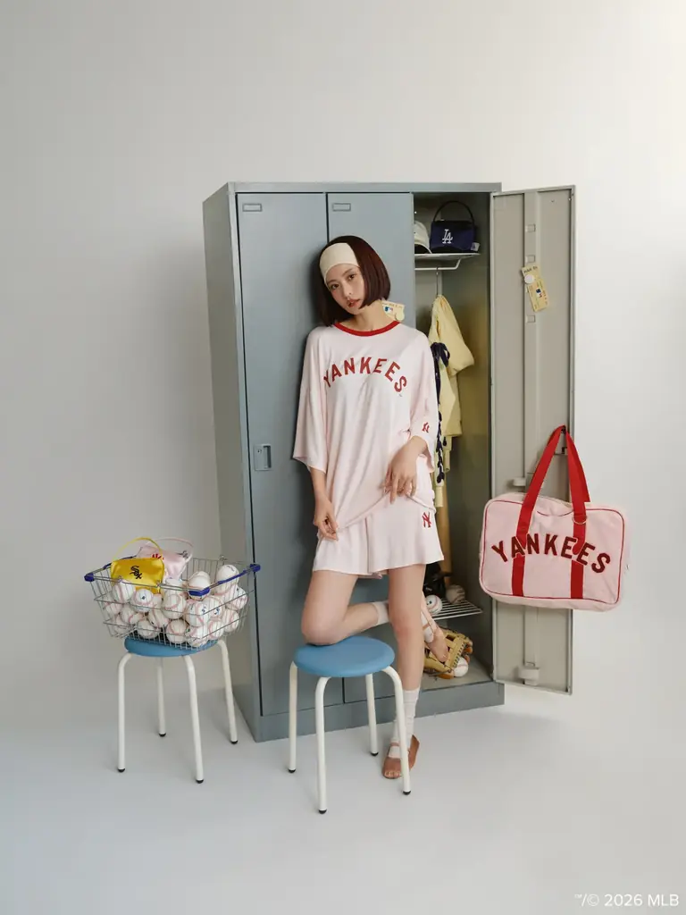 〈SNIDEL HOME〉MLBに所属する３チームとのスぺシャルコラボレーション！ペアでのコーディネートが叶うメンズアイテムもラインアップ！＜3月4日(水)発売＞ 画像 12