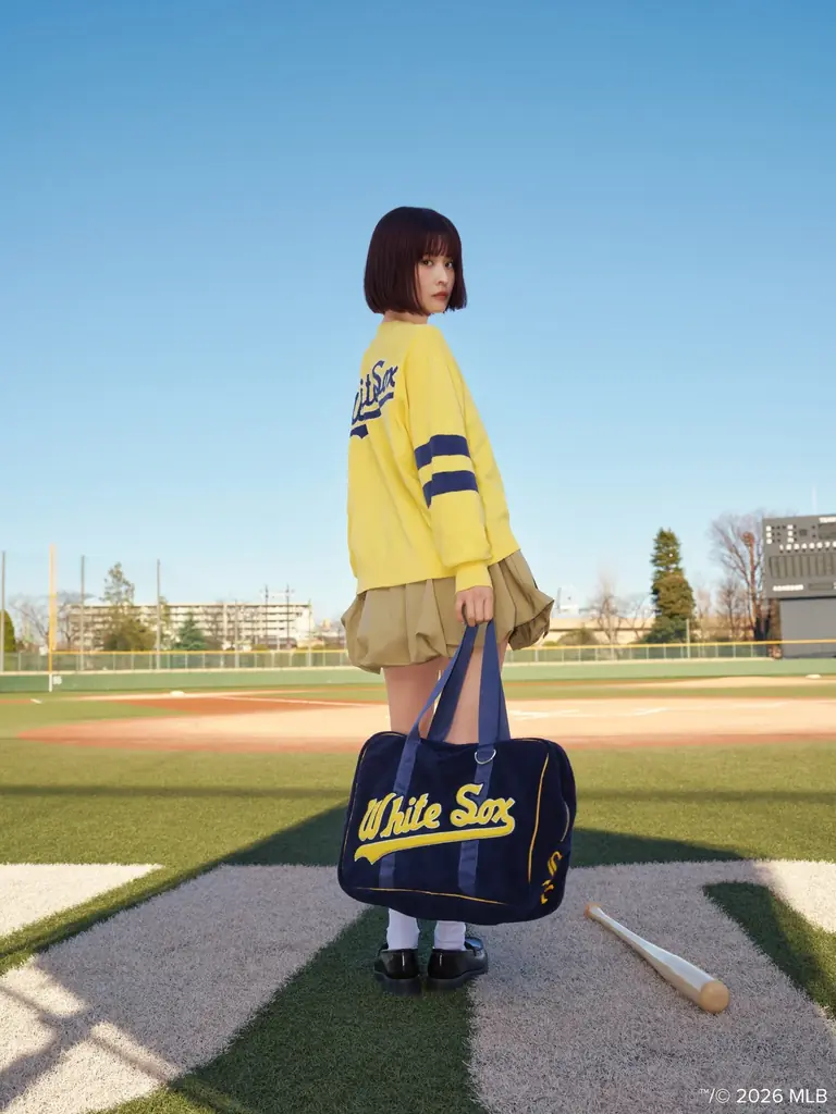 〈SNIDEL HOME〉MLBに所属する３チームとのスぺシャルコラボレーション！ペアでのコーディネートが叶うメンズアイテムもラインアップ！＜3月4日(水)発売＞ 画像 3