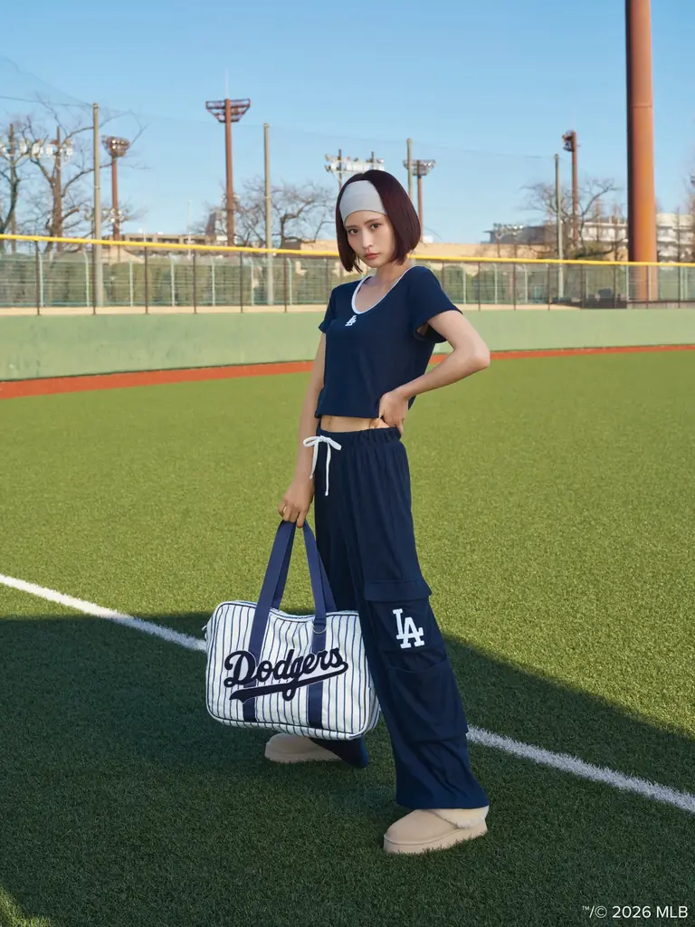 〈SNIDEL HOME〉MLBに所属する３チームとのスぺシャルコラボレーション！ペアでのコーディネートが叶うメンズアイテムもラインアップ！＜3月4日(水)発売＞ 画像 5