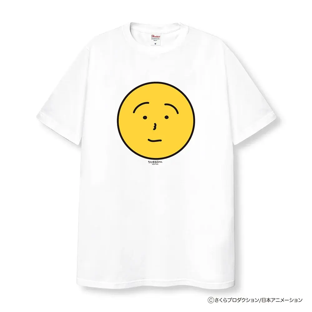 『ちびまる子ちゃん』より、「まる子」とおそろい気分になれる顔柄モチーフのTシャツとトートバッグが新グッズとして登場！ 画像 2