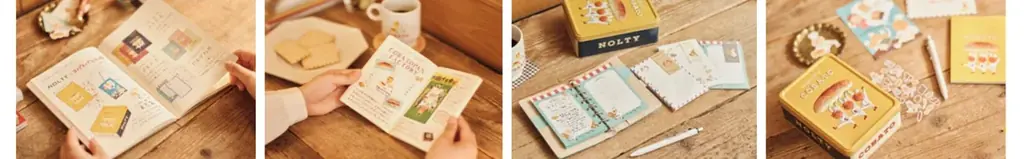 レトロなデザインが楽しめる『NOLTY×コバトパン工場』の文房具を3月より全国にて発売開始！ 画像 2