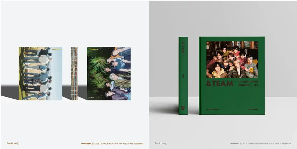 3月6日発売 D'ICON JAPAN EDITION ENHYPEN＆&TEAM写真集