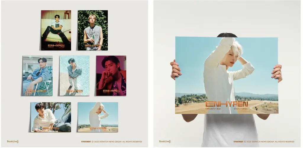 『D’ICON JAPAN EDITION』が誕生！第1弾「ENHYPEN」、第2弾「&TEAM」の写真集を3月6日（金）より「D’PARTMENT」およびTSUTAYA実施店にて店頭販売開始 画像 12