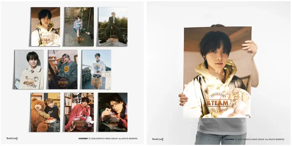 『D’ICON JAPAN EDITION』が誕生！第1弾「ENHYPEN」、第2弾「&TEAM」の写真集を3月6日（金）より「D’PARTMENT」およびTSUTAYA実施店にて店頭販売開始 画像 13